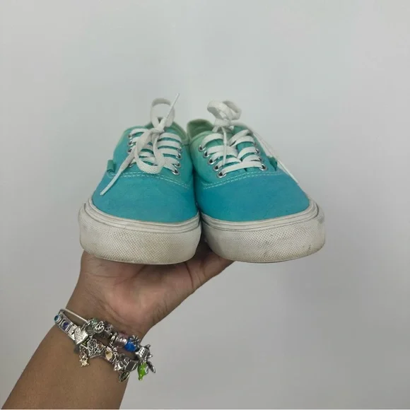 Vans Blue Ombre Skate Slip Ons Size Woman’s 6 - Picture 5 of 10